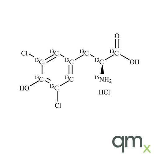 3,5-Dichloro-L-tyrosine-[13C9, 15N] Hydrochloride