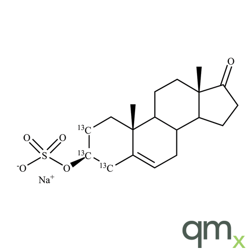 Dehydroepiandrosterone-[2,3,4-13C3] Sulfate Sodium Salt 100 Âµg/ml, in Methanol