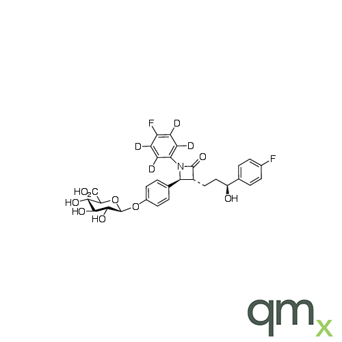Ezetimibe-d4 ÃŸ-D-Glucuronide, >85%, neat