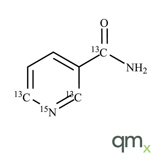 Vitamin B3-[15N, 13C3] (Nicotinamide)