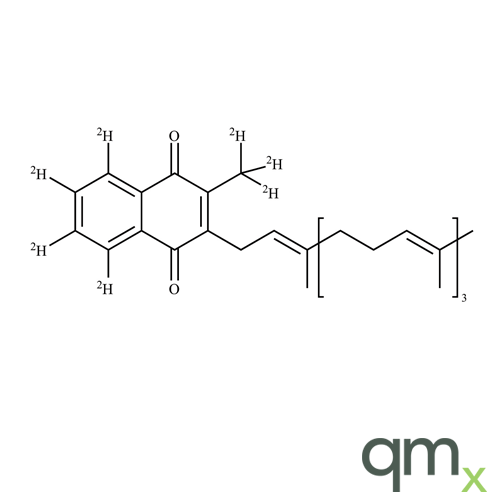 Menaquinone-4-[5,6,7,8-d4,2-methyl-d3] (MK4-d7), neat