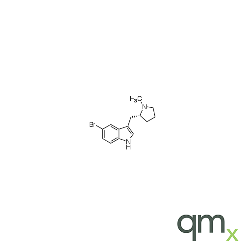 (R)-5-Bromo-3-(N-methylpyrrolidin-2-ylmethyl)-1H-indole, neat