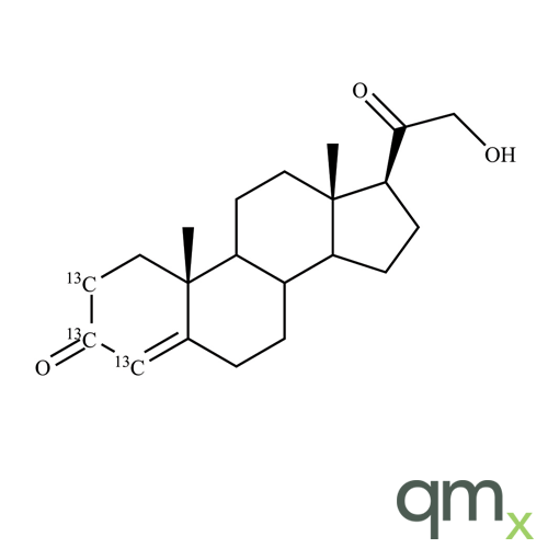 11-Deoxycorticosterone-[13C3]