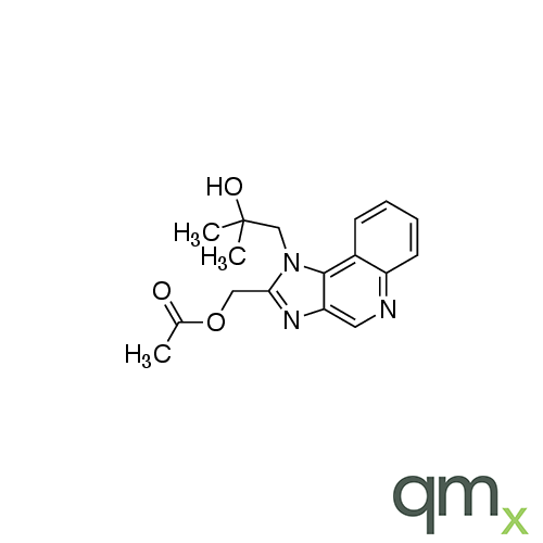 2-[(Acetyloxy)methyl]-a,a-dimethyl-1H-imidazo[4,5-c]quinoline-1-ethanol, neat