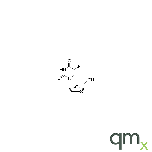 cis 5-Fluoro-1-[2-(hydroxymethyl)-1,3-oxathiolan-5-yl]-2,4(1H,3H)- pyrimidinedione, neat