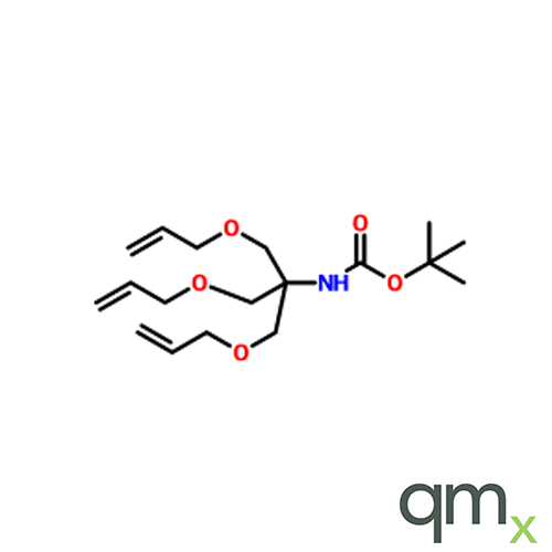 tert-Butyl (1,3-bis(allyloxy)-2-((allyloxy)methyl) propan-2-yl)carbamate, neat