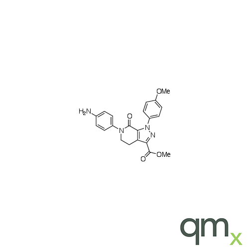 6-(4-Aminophenyl)-4,5,6,7-tetrahydro-1-(4-methoxyphenyl)-7-oxo-1H-pyrazolo[3,4-c]pyridine-3-carboxylic Acid Methyl Ester, neat