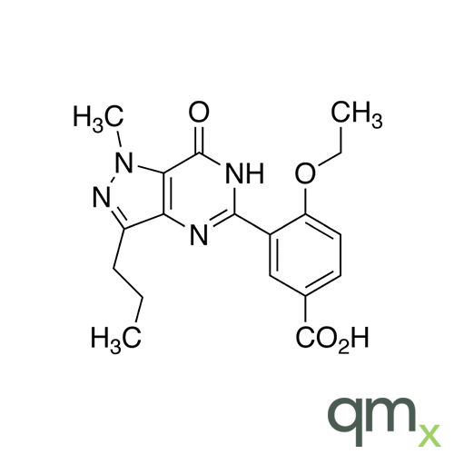 5-(5-Carboxy-2-ethoxyphenyl)-1-methyl-3-n-propyl-1,6-dihydro-7H-pyrazolo[4,3-d]pyrimidin-7-one, neat