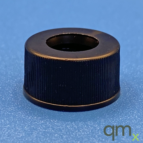 15-425 Black, Polypropylene Open Hole Cap