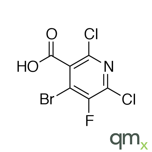 4-Bromo-2,6-dichloro-5-fluoro-3-pyridinecarboxylic Acid, neat