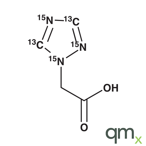 Triazole-[13C2,Â 15N3] Acetic Acid