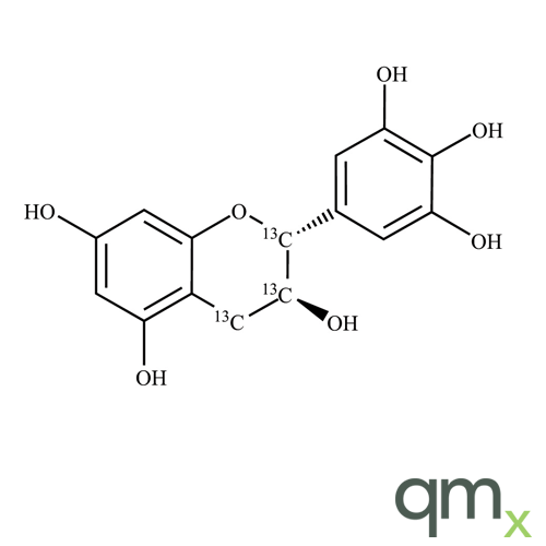 (+/-)-Gallocatechin-[13C3]
