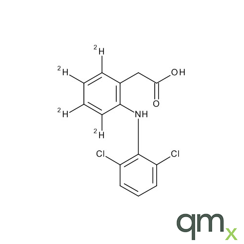 Diclofenac D4, 1,000Âµg/ml in Acetonitrile - A2S certified