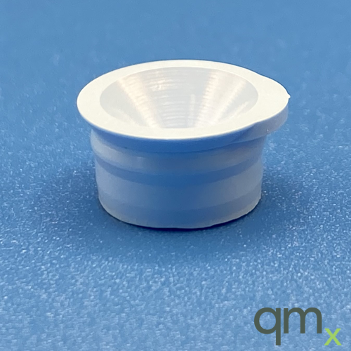 15mm Blue PE Starburst Conical Snap Plug