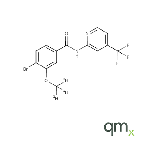 Benzamide, 4-bromo-3-(methoxy-d3)-N-[4-(trifluoromethyl)-2-pyridinyl], neat