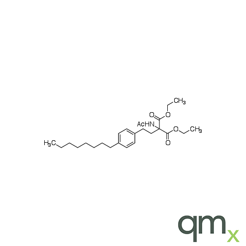 Diethyl 2-Acetamido-2-[2-(4-octylphenylethyl)malonate, neat