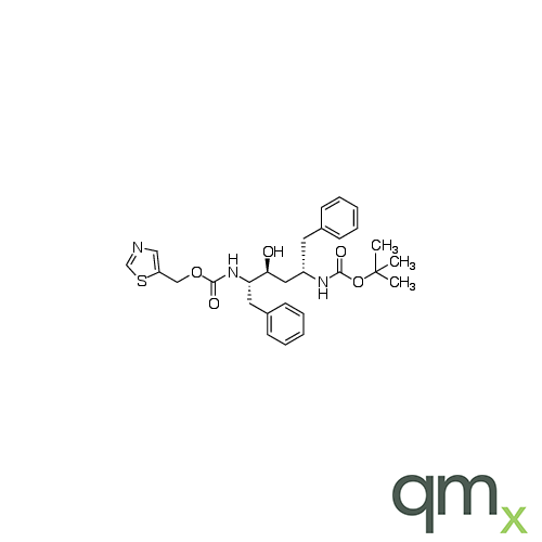 N-[(1S,2S,4S)-4-[[(1,1-Dimethylethoxy)carbonyl]amino]-2-hydroxy-5-phenyl-1-(phenylmethyl)pentyl]carbamic Acid 5-Thiazolylmethyl Ester, neat