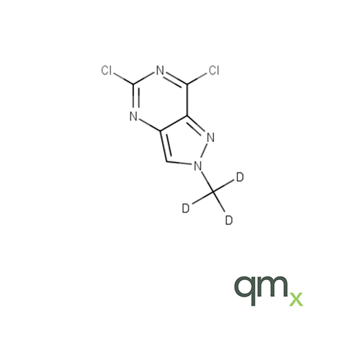5,7-dichloro-2-(trideuteriomethyl)pyrazolo[4,3-d]pyrimidine, neat