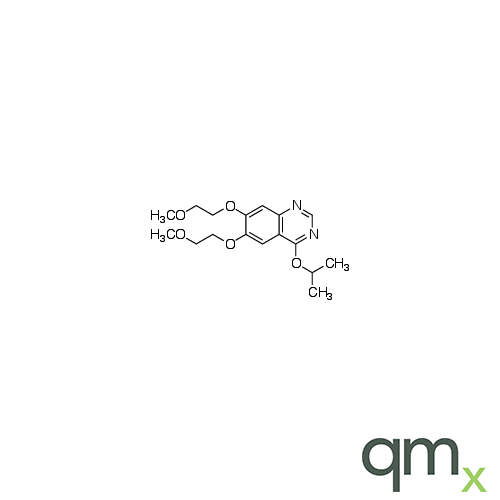 6,7-Bis(2-methoxyethoxy)-4-isopropoxyquinazoline, neat