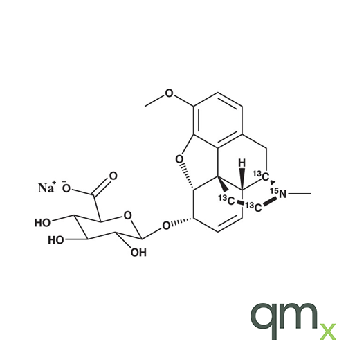 Codeine-6ÃŸ-[13C3,15N] Glucuronide 50Âµg/ml