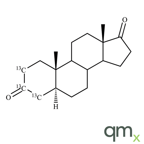 5a-Androstane-3,17-dione-[13C3]