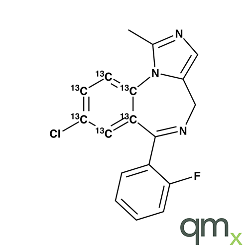 Midazolam-[13C6], 50Âµg/ml