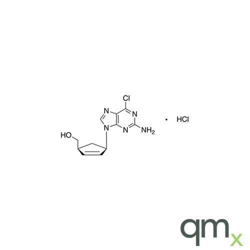 (1S,4R)-4-(2-Amino-6-chloro-9H-purin-9-yl)-2-cyclopentene-1-methanol Hydrochloride, neat