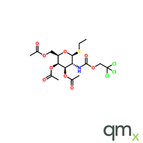 3,4,6-Triacetoxy-ethyl 2-deoxy-1-thio-2-[[(2,2,2-trichloroethoxy)carbonyl]amino]-b-D-galactopyranoside, neat