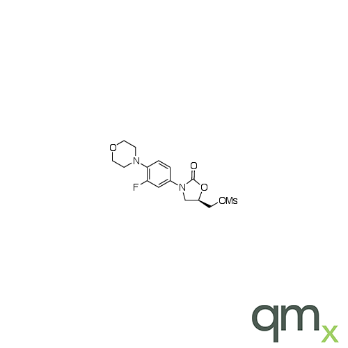 (5R)-3-[3-Fluoro-4-(4-morpholinyl)phenyl]-5-[[(methylsulfonyl)oxy]methyl]-2-oxazolidinone, neat