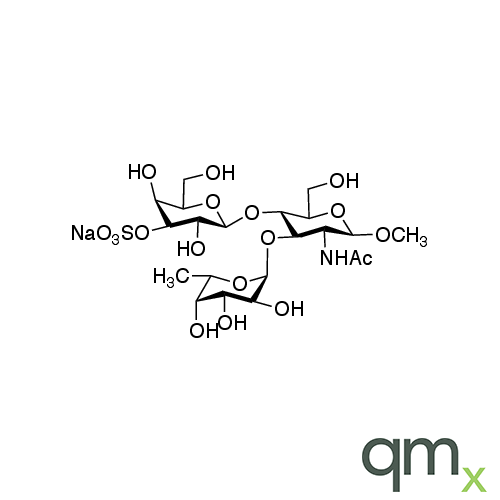 3'-Sulphated Lewis X, Methyl Glycoside Sodium Salt (~90%), neat