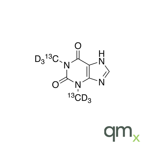 Theophylline-13C2d6, neat