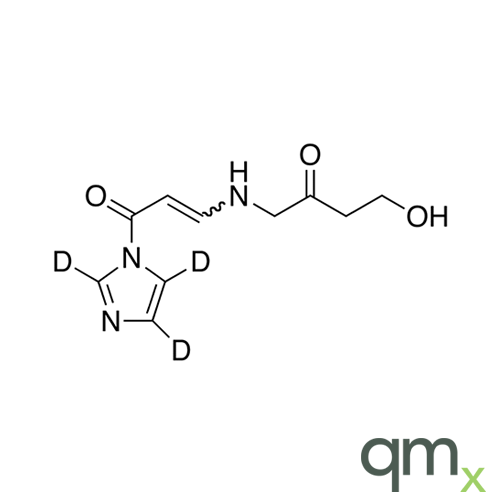 1-(4-Aza-8-hydroxy-6-oxo)oct-2-en-1-oylimidazole-d3(mixture E/Z), neat