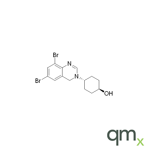 4-(6,8-Dibromo-3(4H)-quinazolinyl)-cyclohexanol, neat