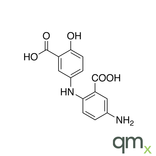 2-Hydroxy-5-Amino-N-(2-carboxy-4-aminophenyl)benzoic Acid (>90%), neat