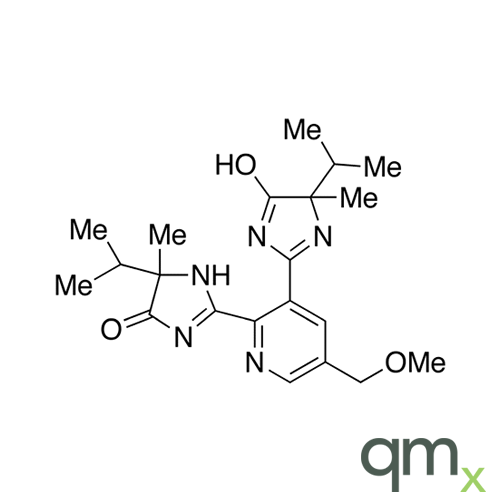 2,3-Bis(1,5-dihydro-5-methyl-5-(1-methylethyl-4H-Imadazol-4-one)-5-methoxymethyl Pyridine (Imazamox Impurity), neat