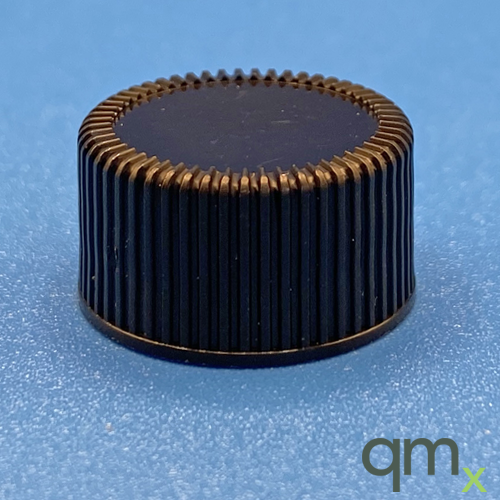 18-400 Solid Top, Black Polypropylene Unlined