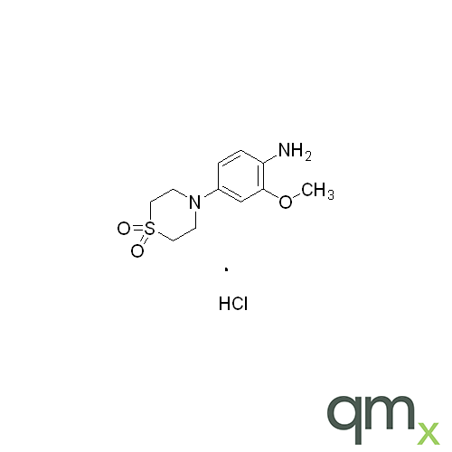 4-(4-Amino-3-methoxyphenyl)-1lambda6-thiomorpholine-1,1-dione Hydrochloride, neat