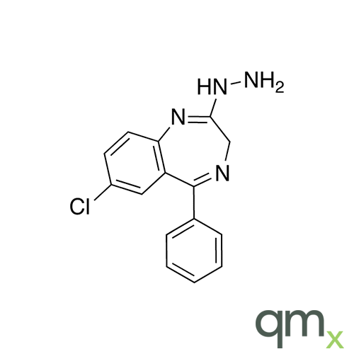 7-Chloro-2-hydrazino-5-phenyl-3H-1,4-benzodiazepine, neat