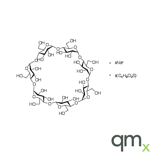ÃŸ-Cyclodextrin Sulfobutyl Ethers, Sodium Salts, neat