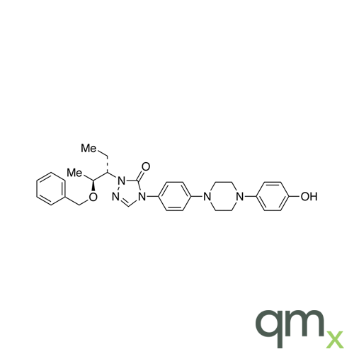 2-[(1S,2S)-1-Ethyl-2-(phenylmethoxy)propyl]-2,4-dihydro-4-[4-[4-(4-hydroxyphenyl)-1-piperazinyl]phenyl]-3H-1,2,4-triazol-3-one, neat