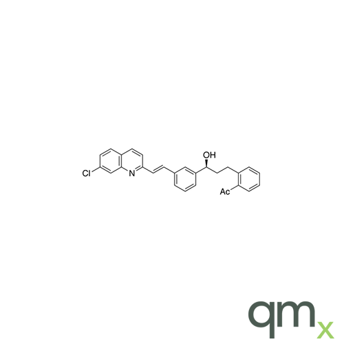 1-[2-[(3S)-3-[3-[(1E)-2-(7-Chloro-2-quinolinyl)ethenyl]phenyl]-3-hydroxypropyl]phenyl]acetate, neat