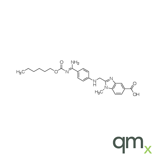 2-[[[4-[(Z)-Amino[[(hexyloxy)carbonyl]imino]methyl]phenyl]amino]methyl]-1-methyl-1H-benzimidazole-5-carboxylic Acid (>90%), neat