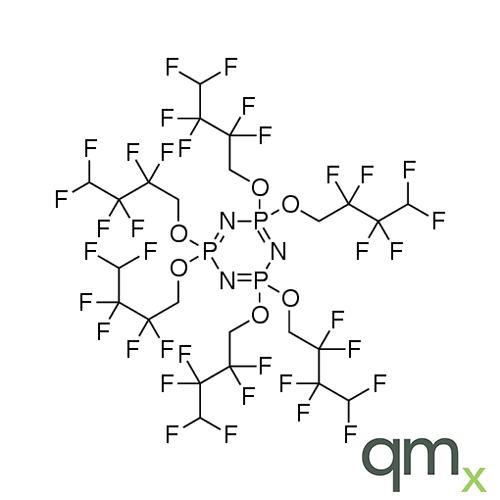 2,?2,?4,?4,?6,?6-?Hexakis(2,?2,?3,?3,?4,?4-?hexafluorobutoxy)?-?2,?2,?4,?4,?6,?6-?hexahydro-1,?3,?5,?2,?4,?6-?Triazatriphosphorine?, neat