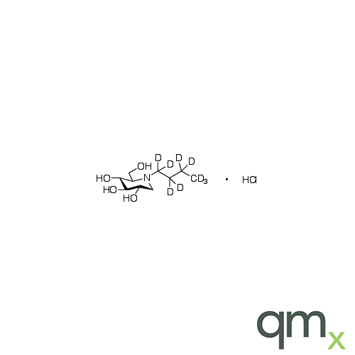 N-Butyldeoxynojirimycin Hydrochloride-d9, neat
