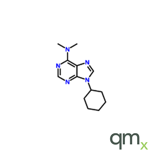 9-Cyclohexyl-N,N-dimethyl-9H-purin-6-amine, neat