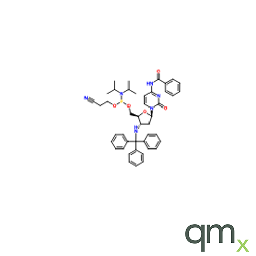 N4-Benzoyl-2&acirc;,3&acirc;-dideoxy-3&acirc;-tritylaminocytidine-5&acirc;-O-N,N-diisopropylaminocyanoethylphosphoramidite, neat