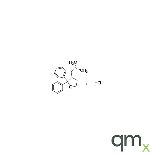 Tetrahydro-N,N-dimethyl-2,2-diphenyl-3-furanmethanamine Hydrochloride (>75%), neat