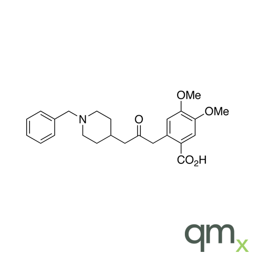 2-(3-(1-Benzylpiperidin-4-yl)-2-oxopropyl)-4,5-dimethoxybenzoic Acid(Donepezil Impurity), neat