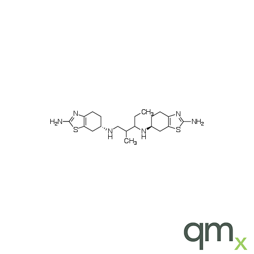 (6S)-N6-[3-[[(6S)-2-Amino-4,5,6,7-tetrahydro-6-benzothiazolyl]amino]-1-ethyl-2-methylpropyl]-4,5,6,7-tetrahydro-2,6-benzothiazolediamine (>80%), neat