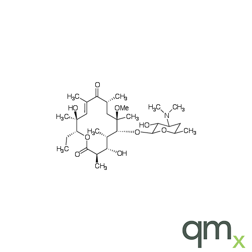 (10E)-3-O-De(a-L-cladinose)-10-dehydro-11-dehydroxy-6-O-methyl-erythromycin, neat